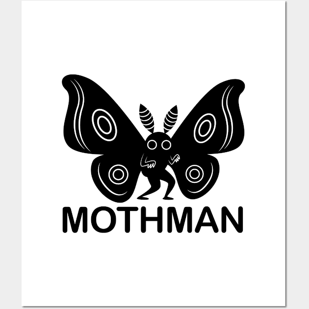 Mothman Wall Art by hya_bm